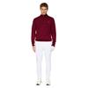 J.Lindeberg Gents Kian Zipped Sweater Cabernet (G091)