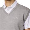 J.Lindeberg Gents Liam Knitted Vest Light Grey - Melange (U199)