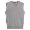 J.Lindeberg Gents Liam Knitted Vest Light Grey - Melange (U199)