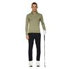 J.Lindeberg Gents Kian Zipped Sweater Oil Green (M311)
