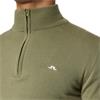 J.Lindeberg Gents Kian Zipped Sweater Oil Green (M311)