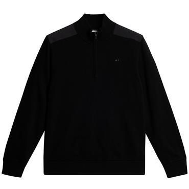 J.Lindeberg Gents Jeffrey Windbreaker Sweater Black (9999)