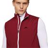 J.Lindeberg Gents Ash Light Packable Vest Cabernet (G091)