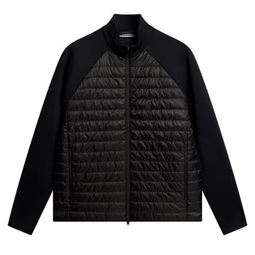 J.Lindeberg Gents Hayden Quilt Hybrid Jacket Black (9999)