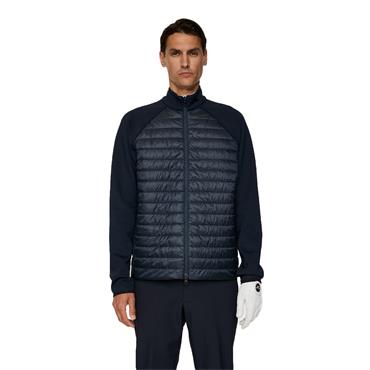 J.Lindeberg Gents Hayden Quilt Hybrid Jacket Navy (6855)