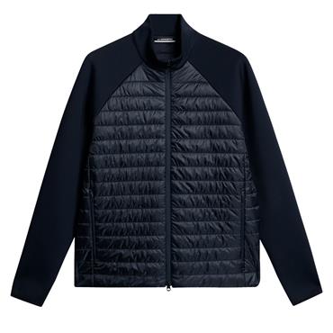 J.Lindeberg Gents Hayden Quilt Hybrid Jacket Navy (6855)