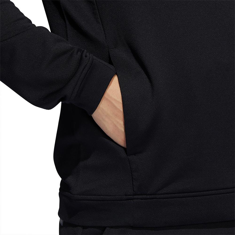 adidas Gents Primeblue Cold.Rdy Â½ Zip Anorak Hoodie Black - White | Golf Store