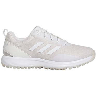 adidas Ladies S2G Spikeless Shoes White Grey Two - Light Sol Grey