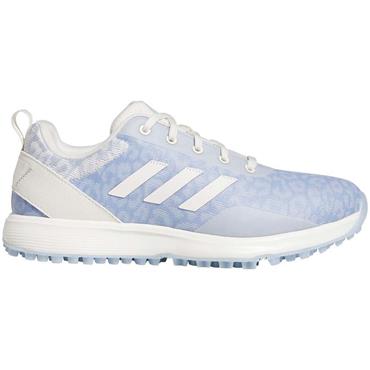 adidas Ladies S2G Spikeless Shoes Blue Dawn - Chalk White