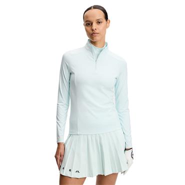 J.Lindeberg Ladies Cindy ¼ Zip Mid Layer Skylight (O576)