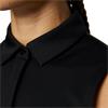 J.Lindeberg Ladies Dena Sleeveless Golf Polo Shirt Black (9999)