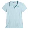 J.Lindeberg Ladies Marlie Polo Shirt Forget Me Not Blue (O127)