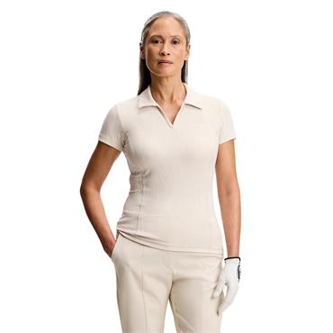 J.Lindeberg Ladies Marlie Polo Shirt Moonbeam (U029)