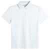 J.Lindeberg Ladies Tour Tech Print Polo Shirt Oak Skylight (O589)