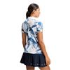 J.Lindeberg Ladies Tour Tech Print Polo Shirt Paradise Skylight (O587)