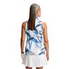 J.Lindeberg Ladies Dena Print Sleeveless Polo Shirt Paradise Skylight (O587)