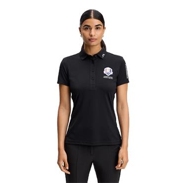 J.Lindeberg Ladies Ryder Cup 2027 Tour Tech Polo Black 9999