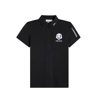 J.Lindeberg Ladies Ryder Cup 2027 Tour Tech Polo Black 9999