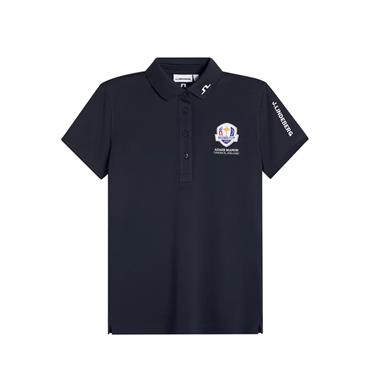 J.Lindeberg Ladies Ryder Cup 2027 Tour Tech Polo Navy 6855