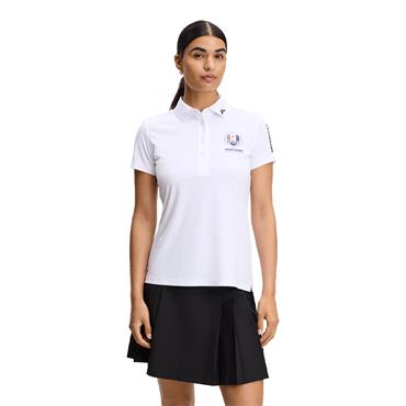 J.Lindeberg Ladies Ryder Cup 2027 Tour Tech Polo White 0000