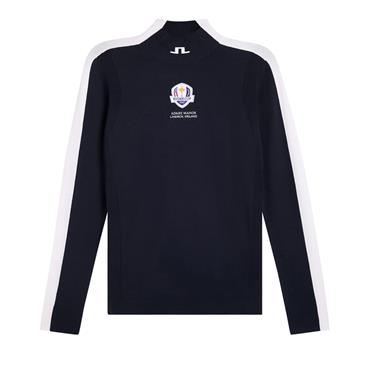 J.Lindeberg Ladies Ryder Cup 2027 Adia Knit Sweater Navy 6855