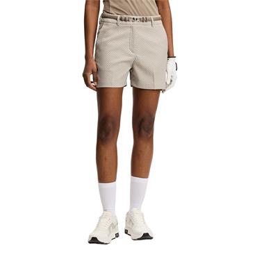 J.Lindeberg Ladies Gwen Printed Shorts Bridge Stack Brindle (E384)