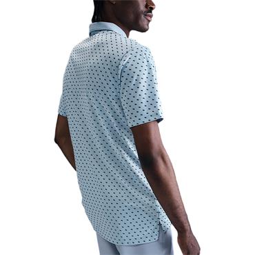 Nike Gents Dri-FIT Victory+ Print Polo Shirt Light Armory Blue (440) 