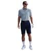 Nike Gents Dri-FIT Tour Print Polo Shirt Light Armory Blue - White (440)