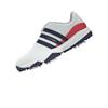 adidas Junior Tour 360 24 BOA  Golf Shoes White - Collegiate Navy - Lucid Red