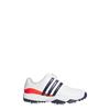 adidas Junior Tour 360 24 BOA  Golf Shoes White - Collegiate Navy - Lucid Red