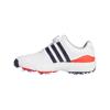 adidas Junior Tour 360 24 BOA  Golf Shoes White - Collegiate Navy - Lucid Red
