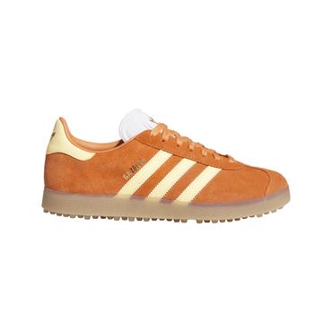adidas Golf Originals Gents Gazelle Spikeless Golf Shoes Dusky Orange - Ice Tangerine - Ftwr White