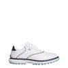 adidas Ladies MC70 Spikeless Golf Shoes White - Collegiate Navy - Lucid Ray Blue