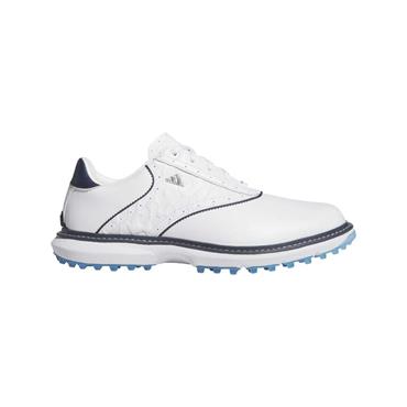 adidas Ladies MC70 Spikeless Golf Shoes White - Collegiate Navy - Lucid Ray Blue