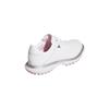 adidas Ladies MC70 Spikeless Golf Shoes White - Silver Met - Lucid Pink