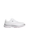 adidas Ladies MC70 Spikeless Golf Shoes White - Silver Met - Lucid Pink