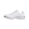 adidas Ladies MC70 Spikeless Golf Shoes White - Silver Met - Lucid Pink