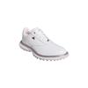 adidas Ladies MC70 Spikeless Golf Shoes White - Silver Met - Lucid Pink