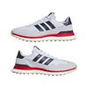 adidas Gents S2G 26 Textile Spikeless Shoes Crystal Sky - Collegiate Navy - Better Scarlet