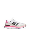 adidas Ladies S2G Textile Spikeless Golf Shoes White - Core Black - Lucid Pink