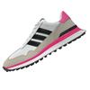 adidas Ladies S2G Textile Spikeless Golf Shoes White - Core Black - Lucid Pink