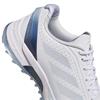 adidas Ladies Adizero ZG Spikeless Golf Shoes White - Crystal Sky - Dusky Petrol