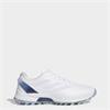adidas Ladies Adizero ZG Spikeless Golf Shoes White - Crystal Sky - Dusky Petrol