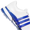 adidas Gents Tour 360 24 Golf Shoes White - Tear Royal Blue - Lucid Blue