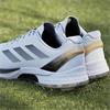 adidas Gents Adizero ZG Spikeless Golf Shoes White - Core Black - Ice Tangerine