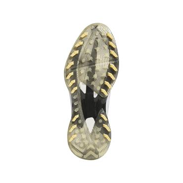 adidas Gents Adizero ZG Spikeless Golf Shoes White - Core Black - Ice Tangerine