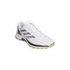 adidas Gents Adizero ZG Spikeless Golf Shoes White - Core Black - Ice Tangerine