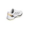 adidas Gents Adizero ZG Spikeless Golf Shoes White - Core Black - Ice Tangerine