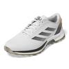 adidas Gents Adizero ZG Spikeless Golf Shoes White - Core Black - Ice Tangerine