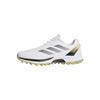 adidas Gents Adizero ZG Spikeless Golf Shoes White - Core Black - Ice Tangerine